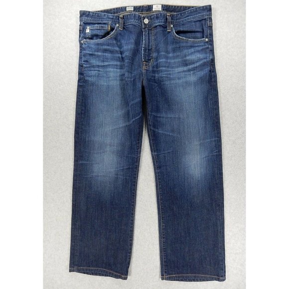 Adriano Goldschmied THE PROTEGE Straight Leg Casual Jeans (Men's 38x29) - Picture 1 of 5